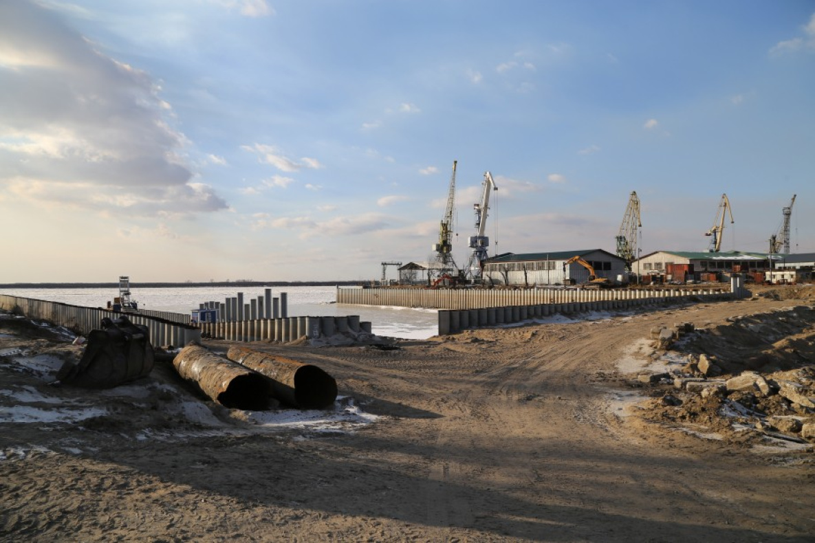 Реконструкция набережной Хабаровска близится к концу