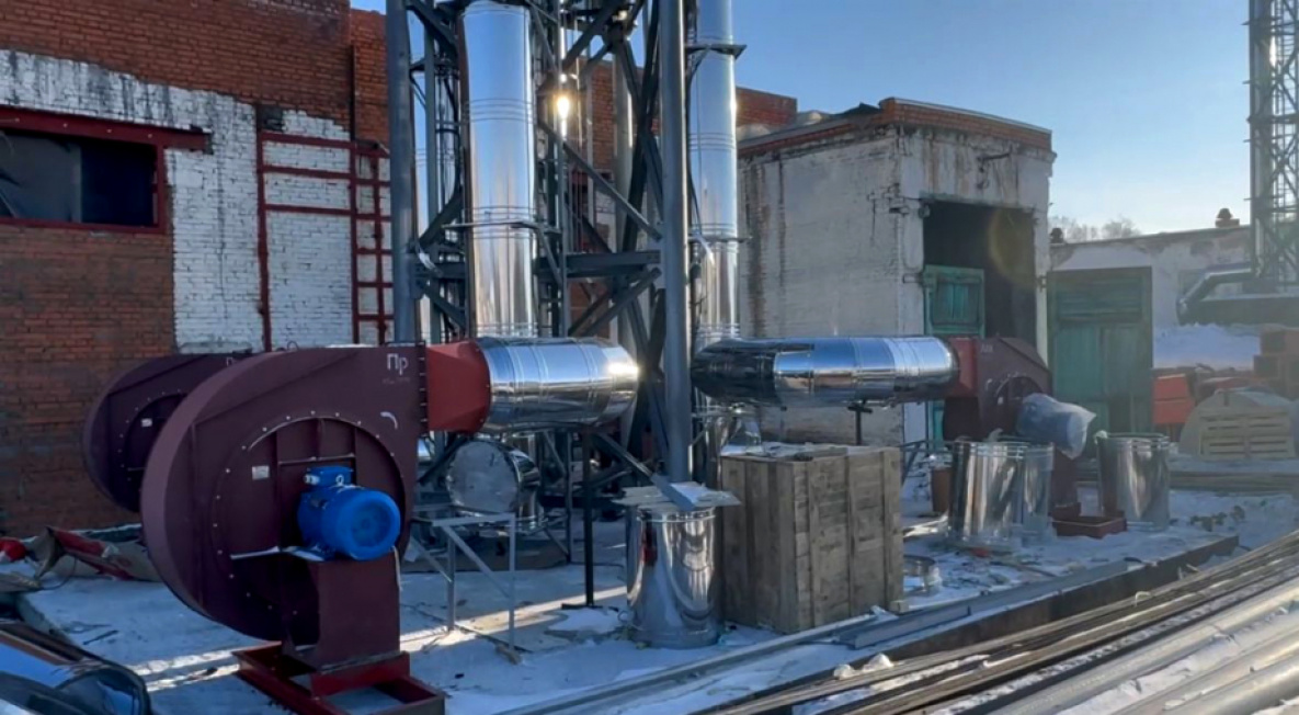 Котельную на биотопливе запустили в Заветах Ильича Хабаровского края