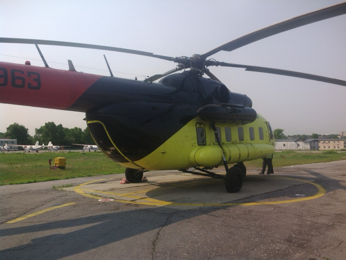Пассажиров из Хабаровска в посёлок Победа доставят вертолётом