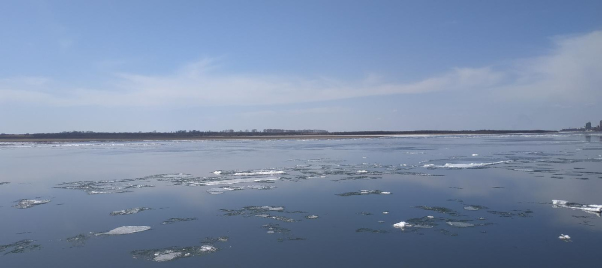 Первый лёд на Амуре у Хабаровска ожидается через неделю