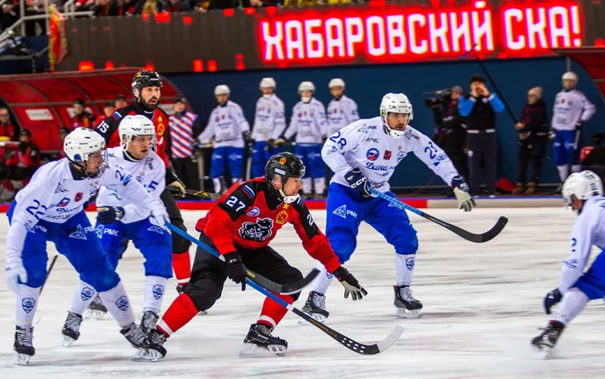 «СКА-Нефтяник» в арене «Ерофей» убедительно обыграл московское «Динамо»