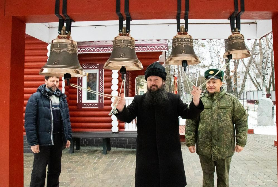 В военном гарнизоне в Хабаровском крае освятили часовню в честь погибших в СВО