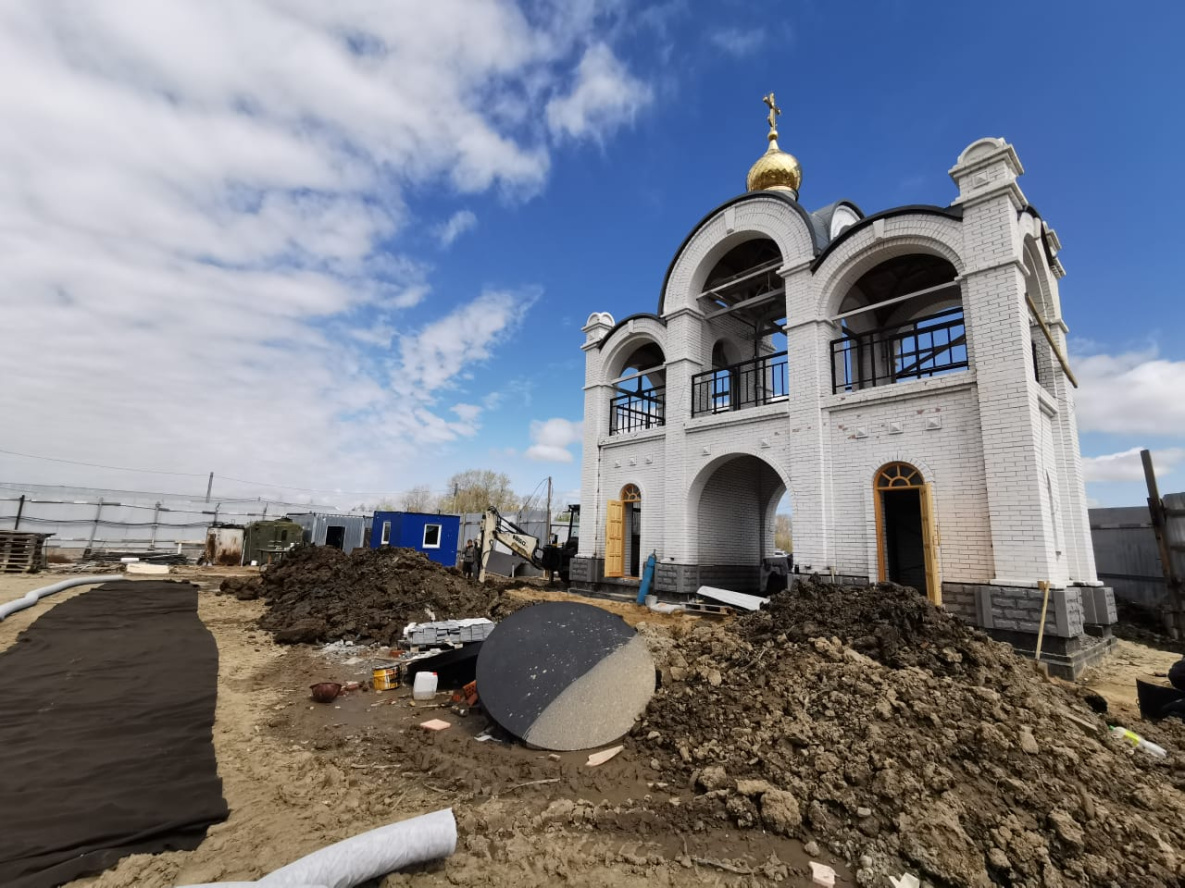 Храм «Благодатное небо» в Хабаровске достроят в июле