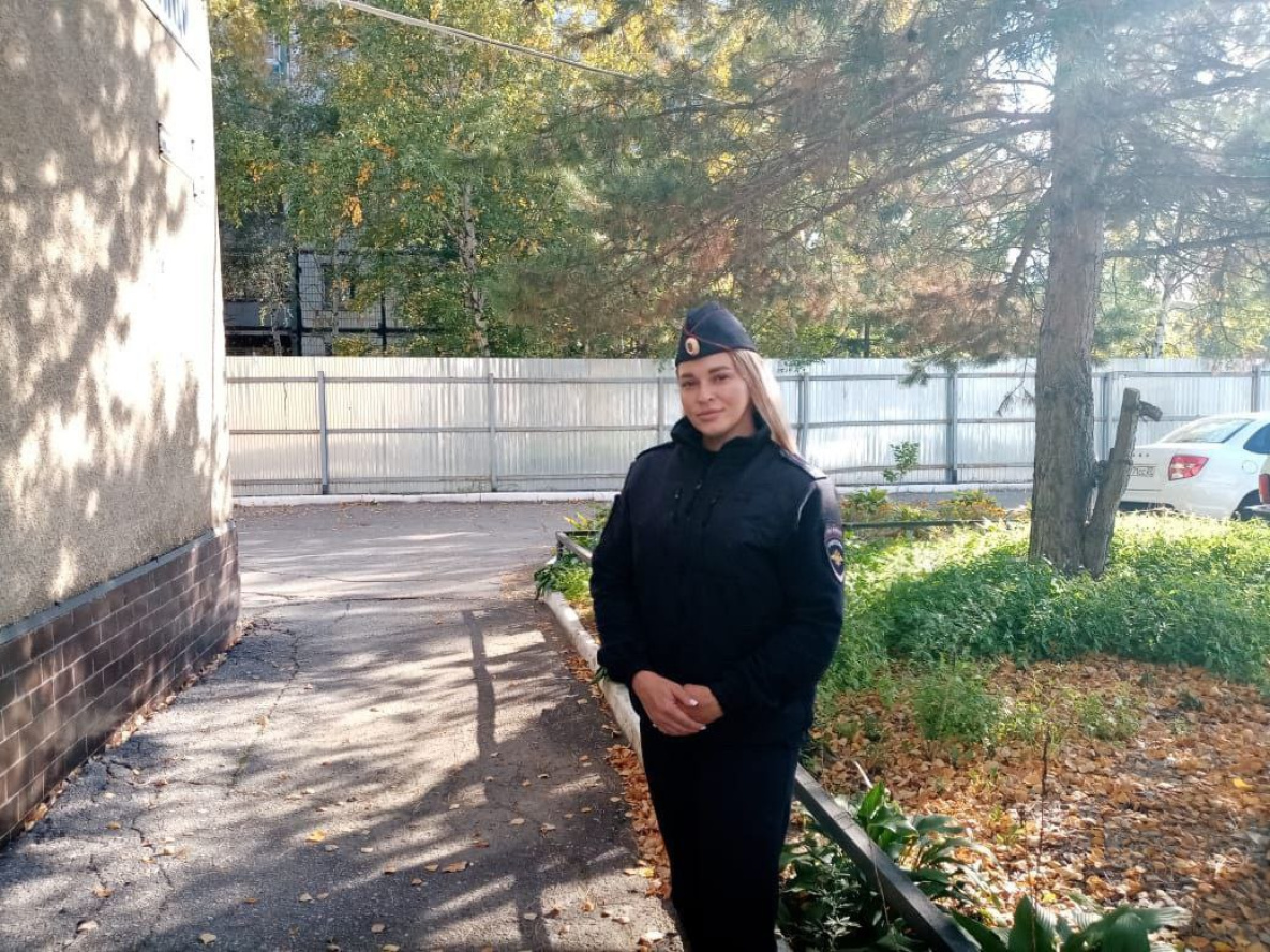 Девушка-участковый из Хабаровского района в одиночку обезвредила преступника