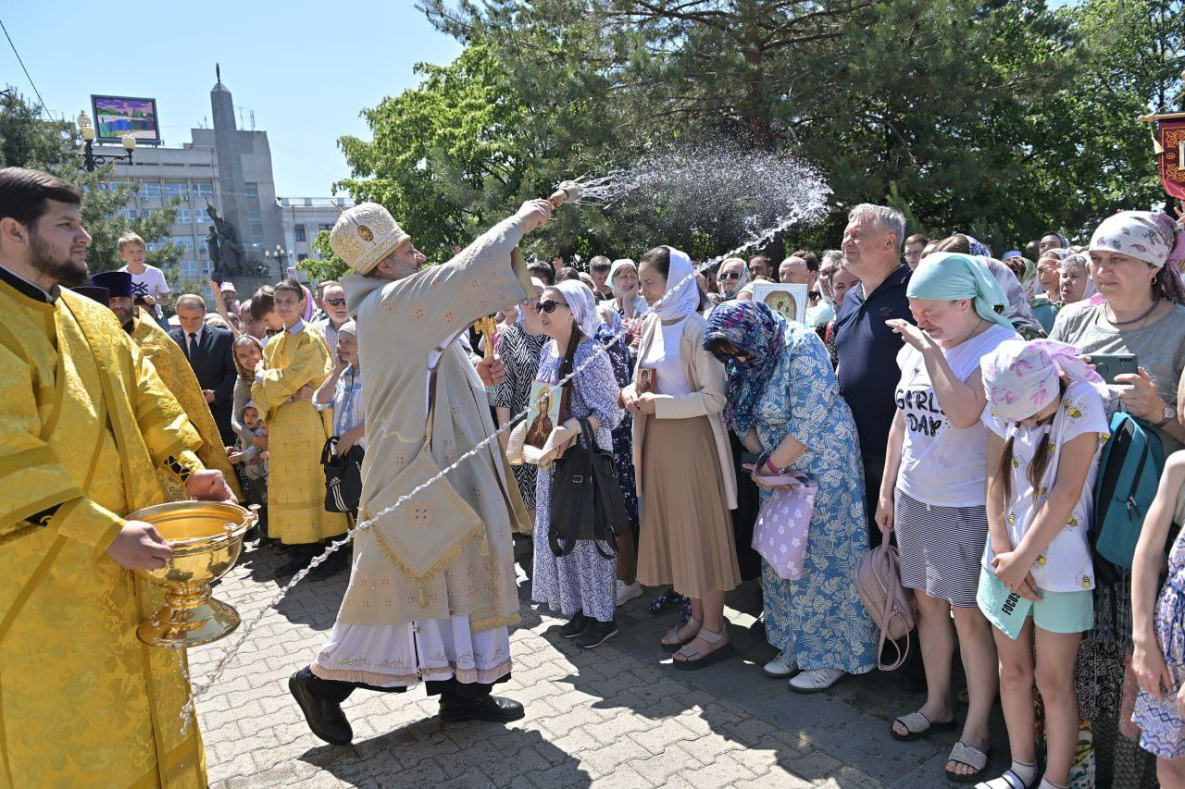 Успение пресвятой богородицы в храме