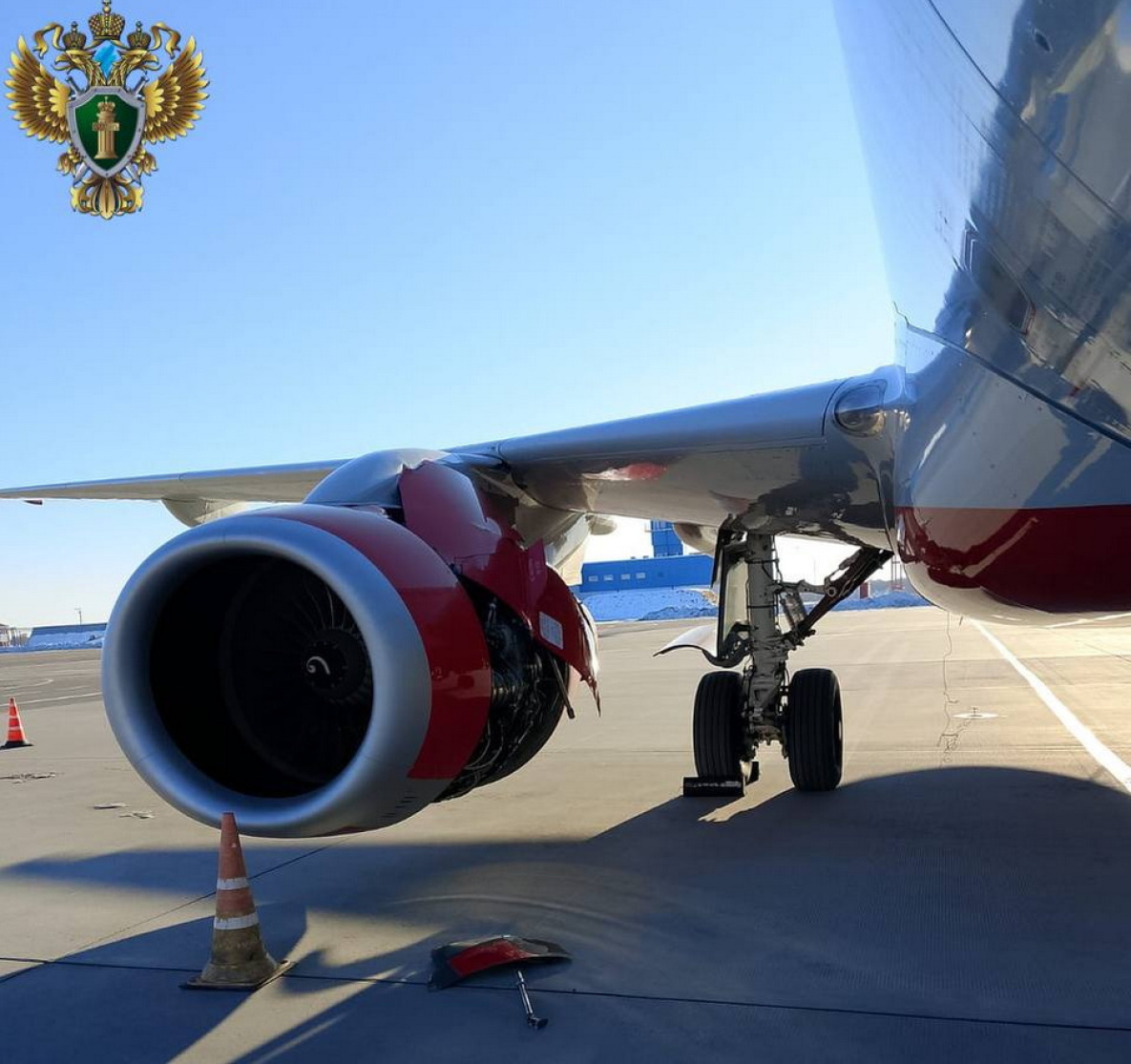 Ущерб от аварийной посадки самолёта в Хабаровске составил 1 млн рублей