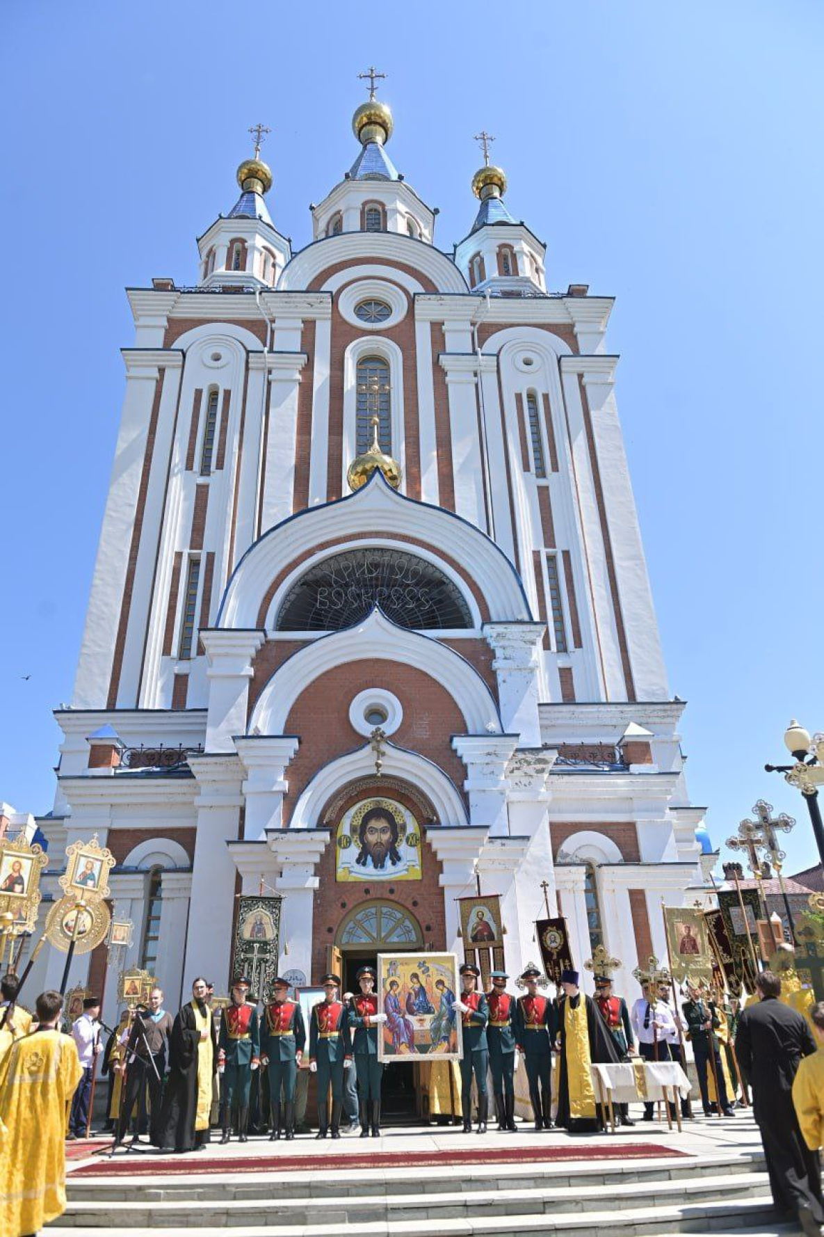 Традиционный общегородской крестный ход прошёл в Хабаровске | 11.06.2023 |  Хабаровск - БезФормата