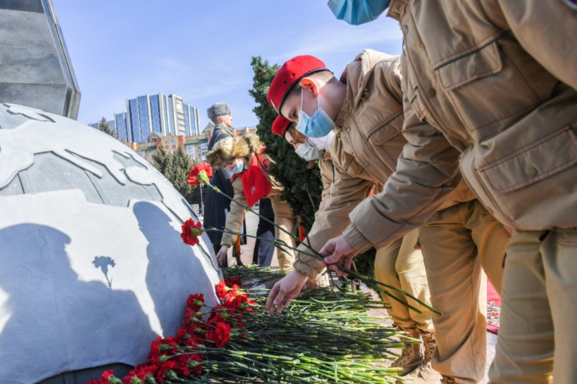 В Хабаровске почтили память погибших на Даманском воинов