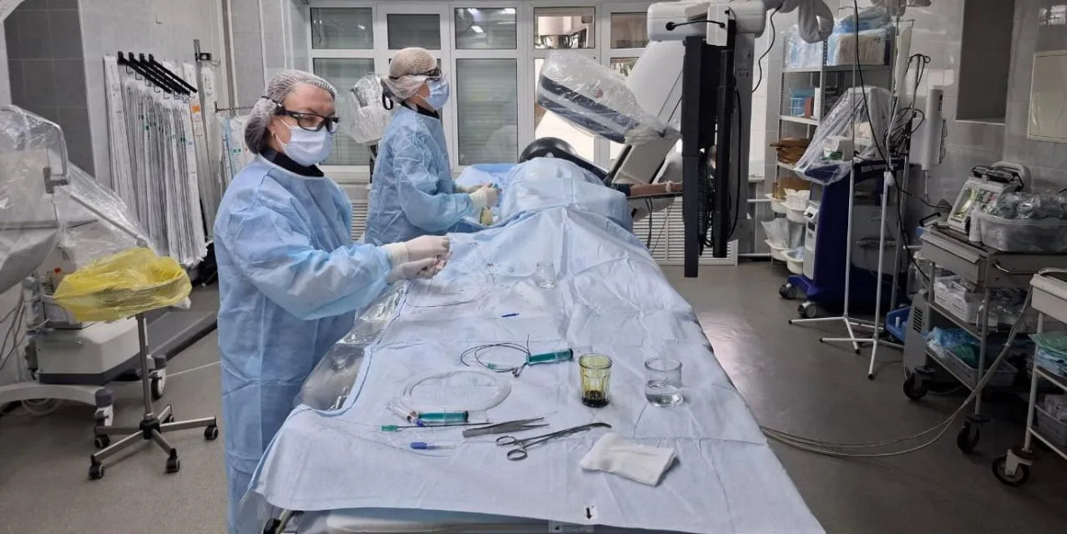 Хабаровские врачи научились растворять тромбы 