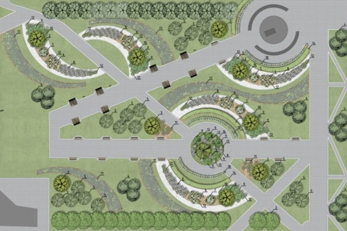 Проект озеленения сквера у швейной фабрики разработали в Комсомольске-на-Амуре