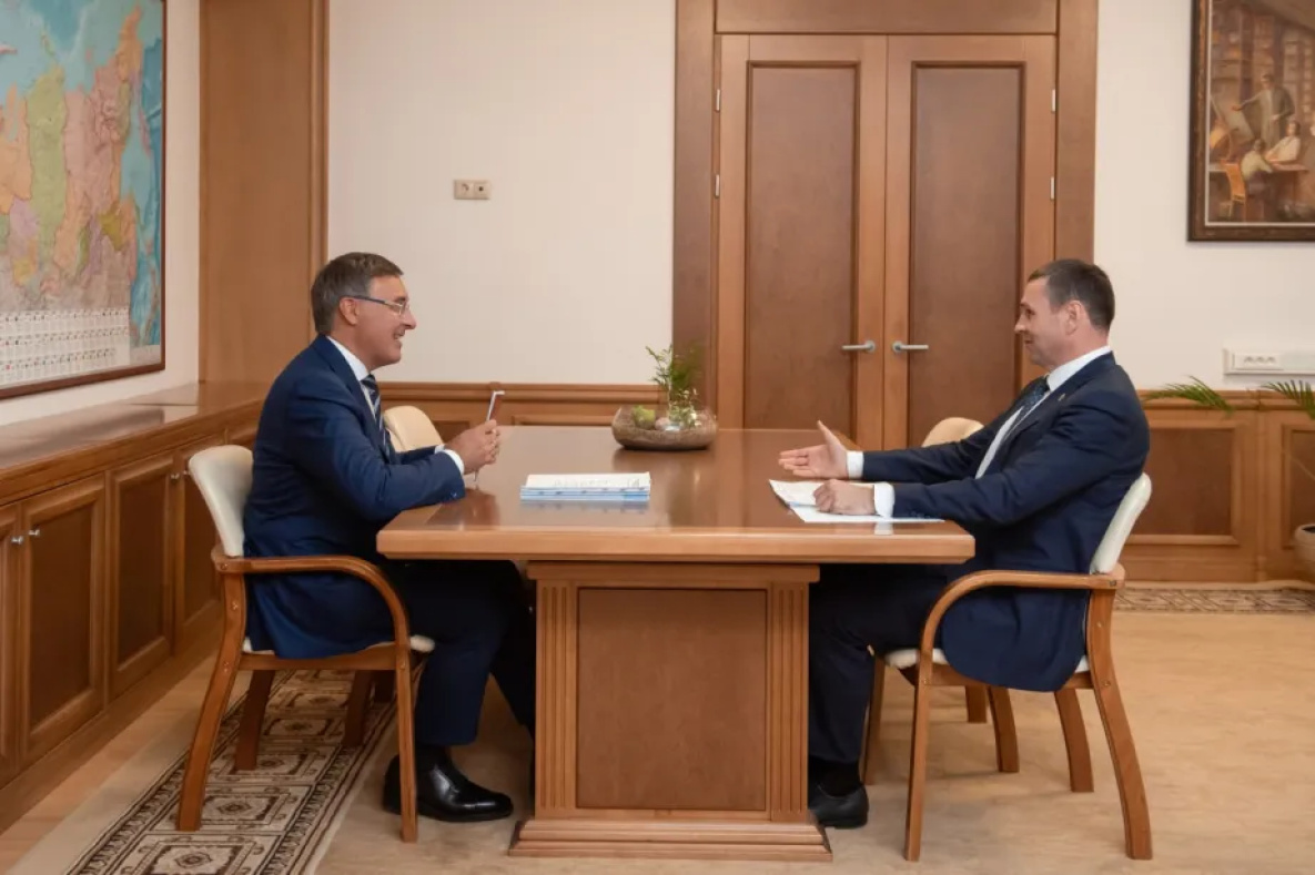 Демешин заручился поддержкой Фалькова в развитии высшего образования в Хабаровском крае