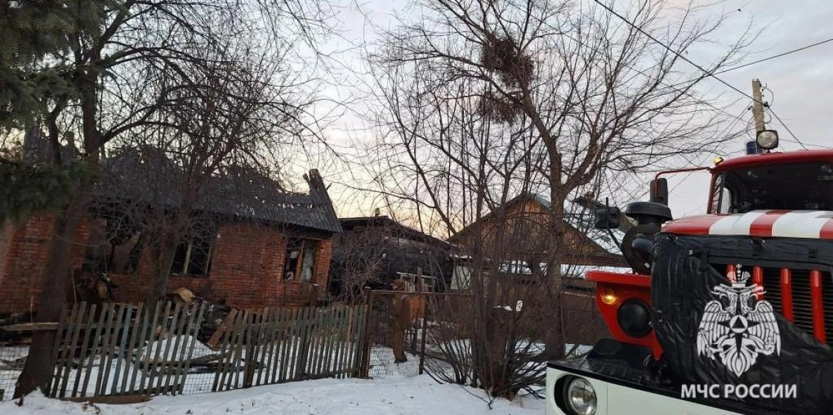 В Хабаровском районе на пожаре погибла 83- летняя женщина