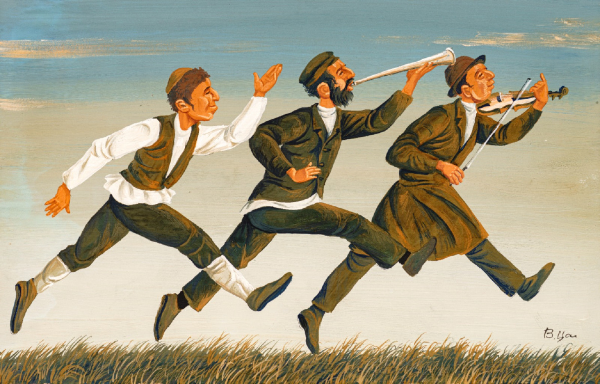 Выставка картин Владислава Цапа «Еврейское счастье» откроется в Хабаровске