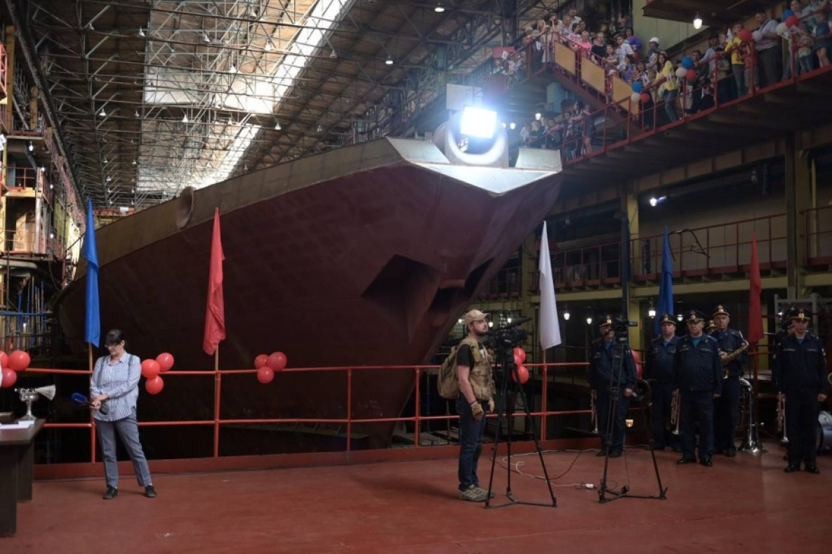 Корвет «Разумный» для ВМФ России заложили в Комсомольске