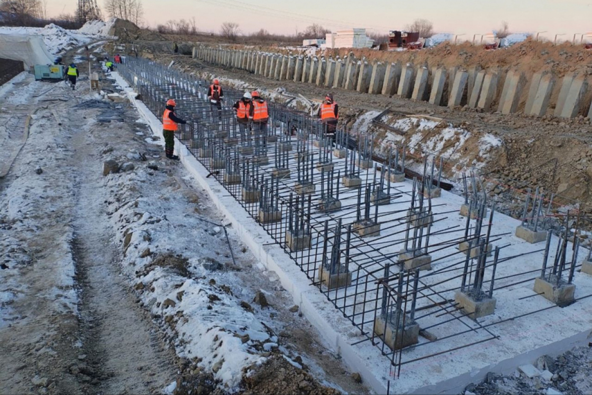 Дорогу на Большой Уссурийский в Хабаровском крае строят с опережением графика