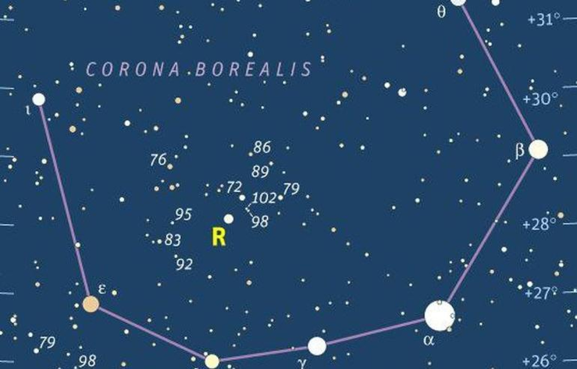 Новая звезда в созвездии Северная корона вспыхнет в небе в 2024 году