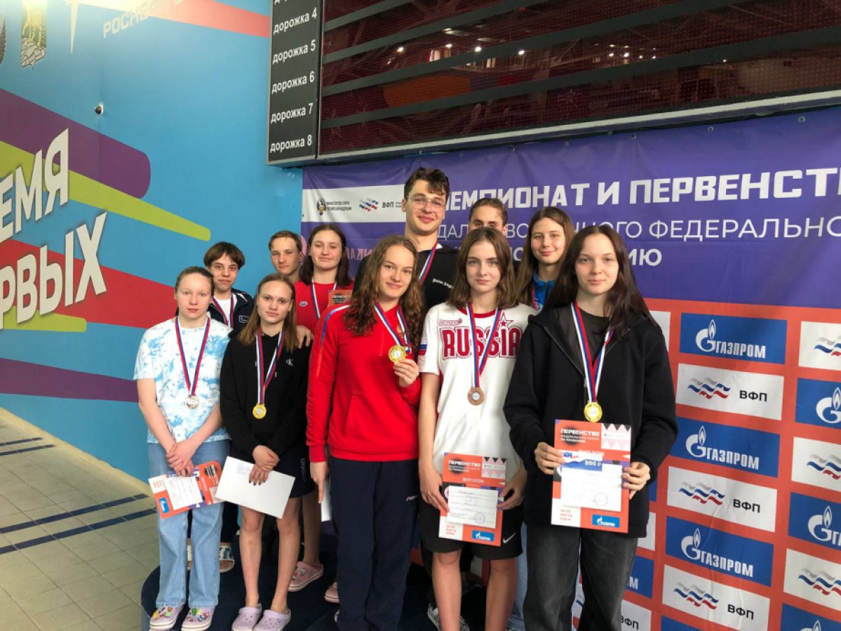Хабаровские пловцы завоевали больше всех медалей на первенстве ДФО