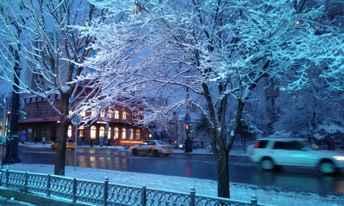 Мороз и лёгкий ветер ждёт хабаровчан 8 января