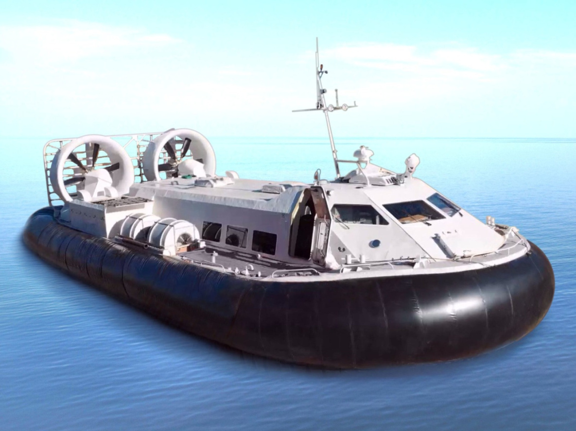 Хабаровский судостроительный завод готовит к испытаниям судно на воздушной подушке