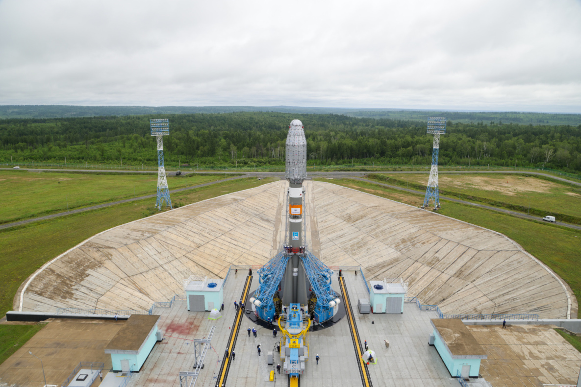 Космодром «Восточный» готовится к запуску ракеты «Союз‑2.1б»