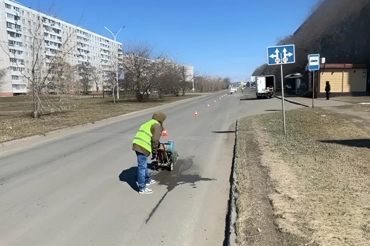 Ямочный ремонт дорог Комсомольска-на-Амуре затронет два городских округа