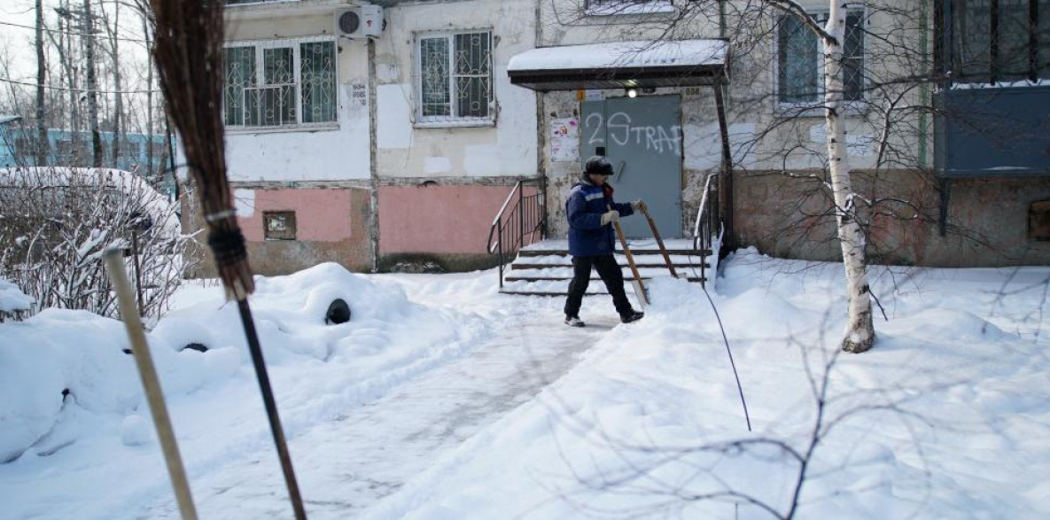 В Хабаровске оштрафуют ответственных за уборку снега