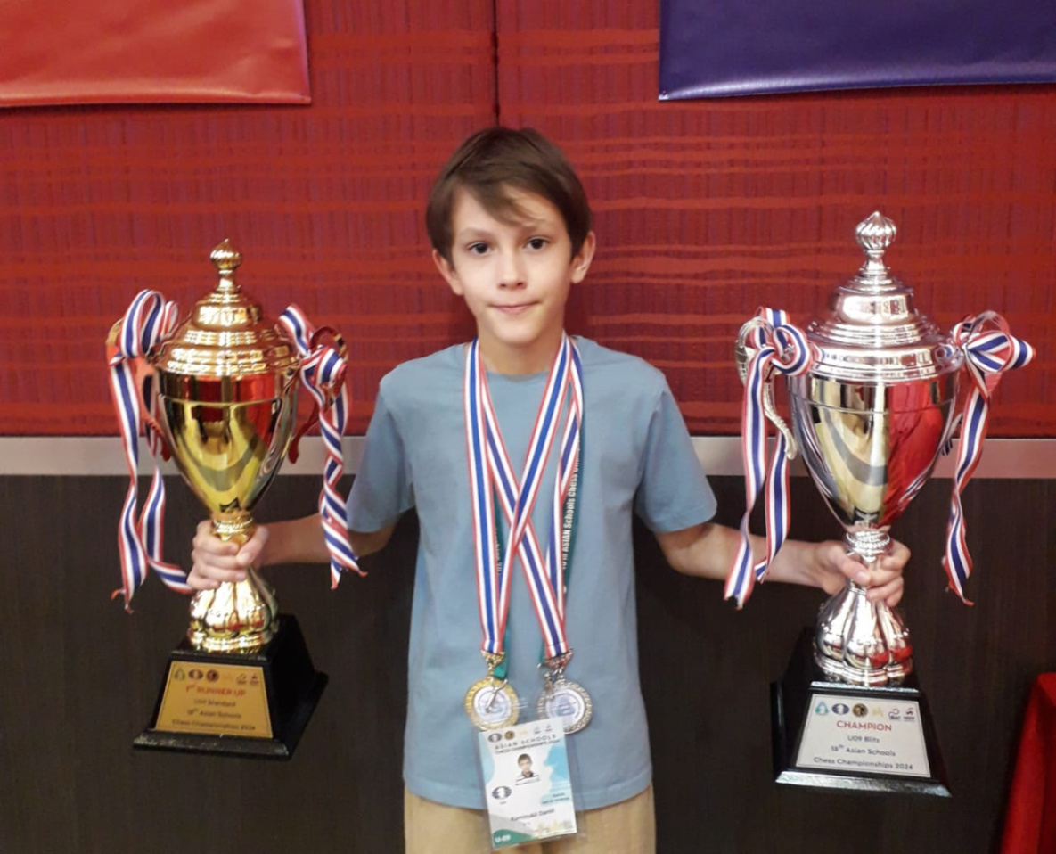 Даниил Каминский: Я видел, как папа играет в шахматы, и тоже захотел научиться