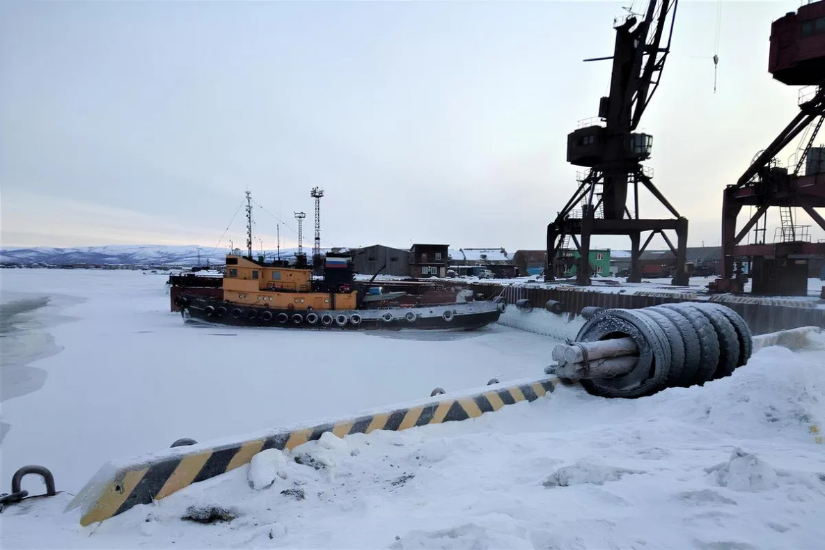 В морском порту Охотска в Хабаровском крае закрыли навигацию