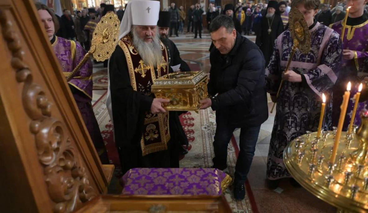 В Хабаровск привезли ковчег с мощами Апостола Сибири и Дальнего Востока