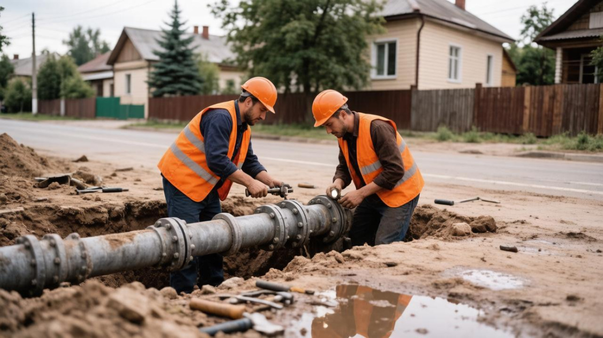 Холодную воду в дома посёлка Солнечный обещают вернуть в течение двух часов