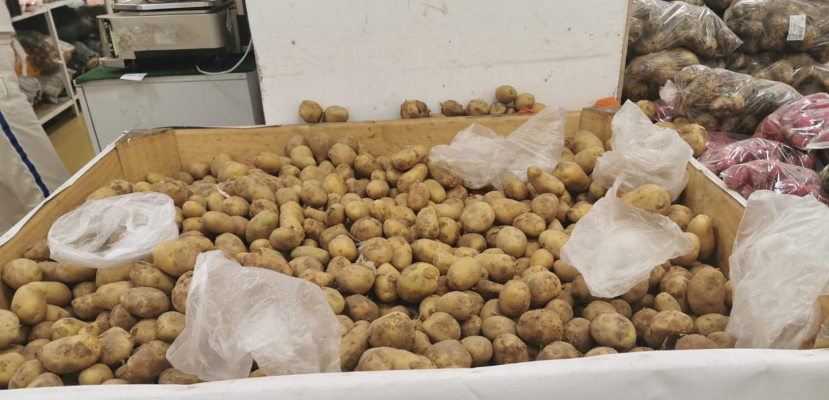 В Хабаровске обрушились цены на молодой картофель из КНР