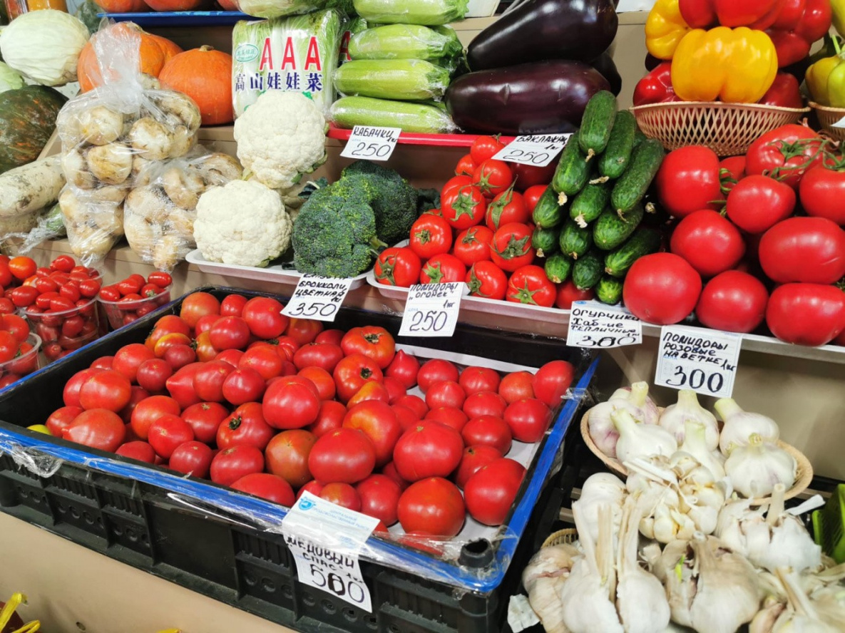 В Хабаровске отмечено снижение цен на овощи