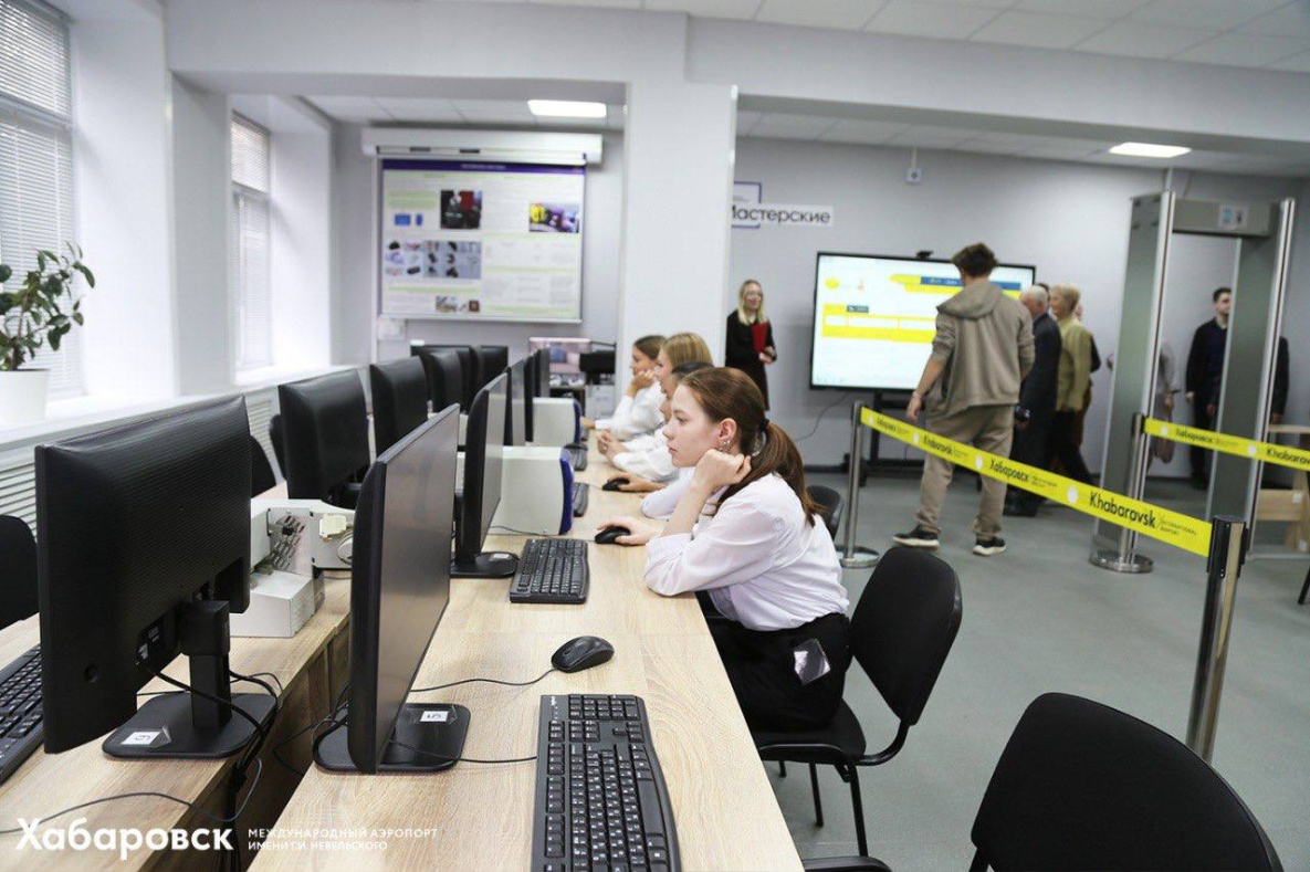 В Хабаровском техникуме транспортных технологий появился «аэропорт» в миниатюре