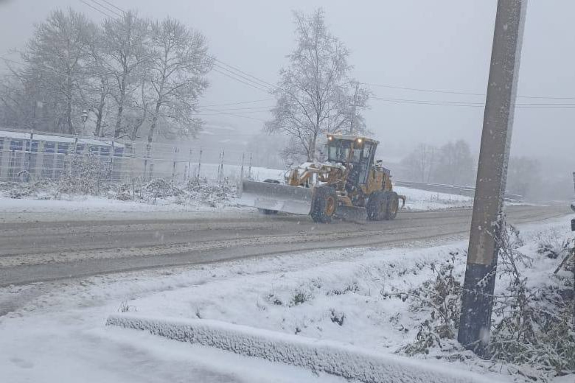 Снежный циклон пришёл на тихоокеанское побережье Хабаровского края