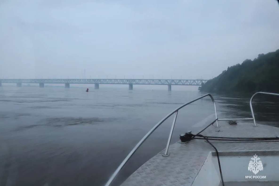 Уровни воды в Амуре и Уссури продолжили падение в Хабаровском крае