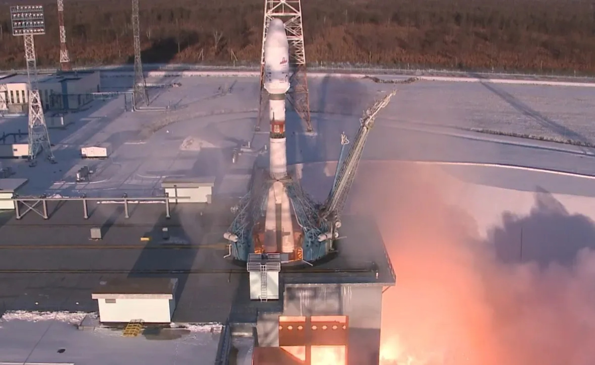 С космодрома Восточный успешно стартовала ракета «Союз-2.1б»