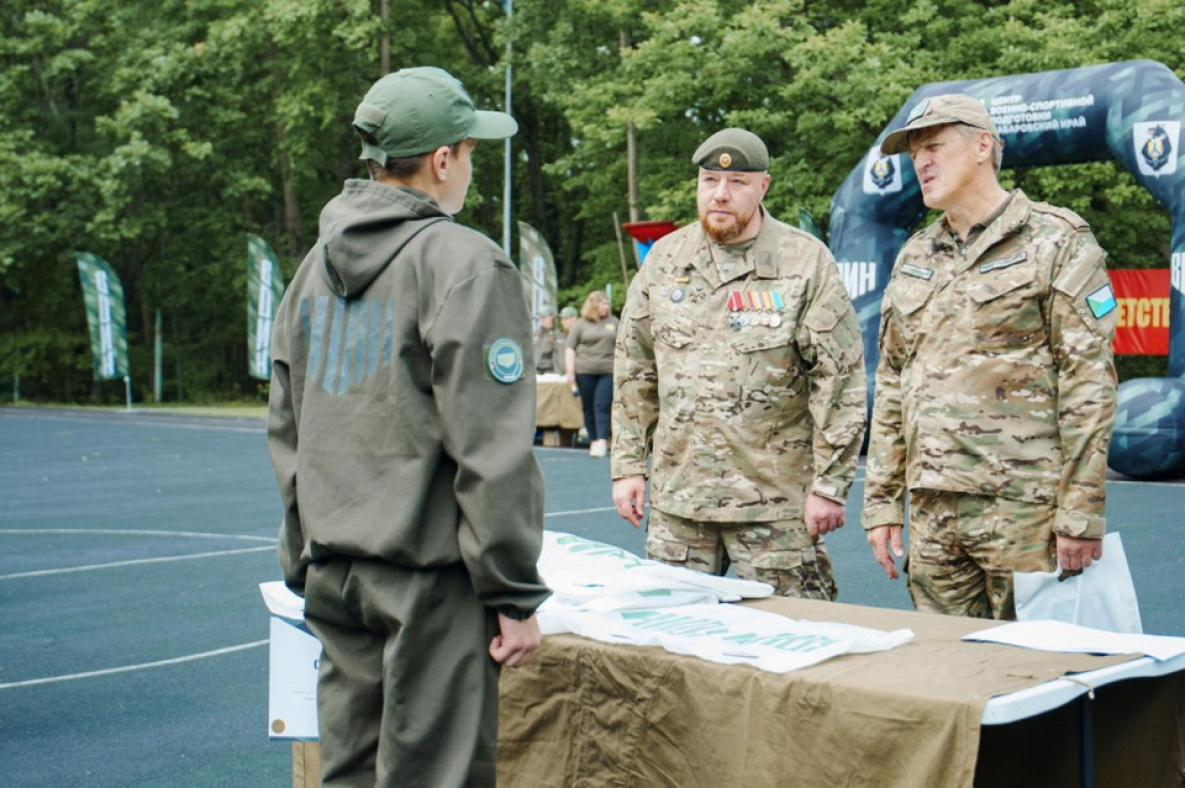 В Хабаровском крае завершилась первая смена «Время юных героев»