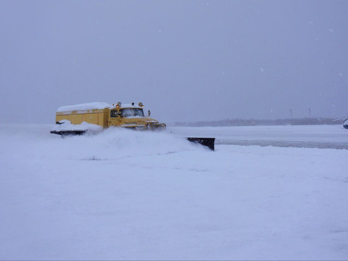 Местные рейсы из Хабаровска на север задержаны из-за снегопадов
