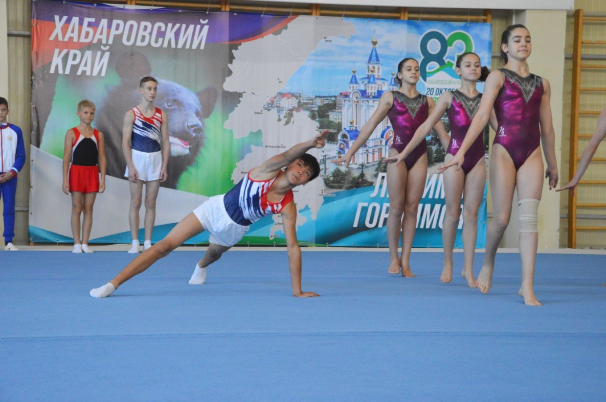 Хабаровск впервые принимает Всероссийский турнир по спортивной гимнастике