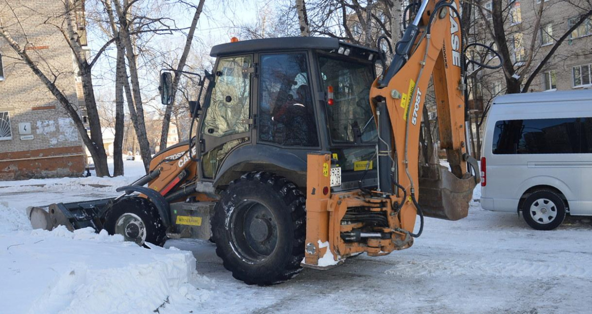 В Хабаровском крае усилили контроль за неубранными от снега дворами