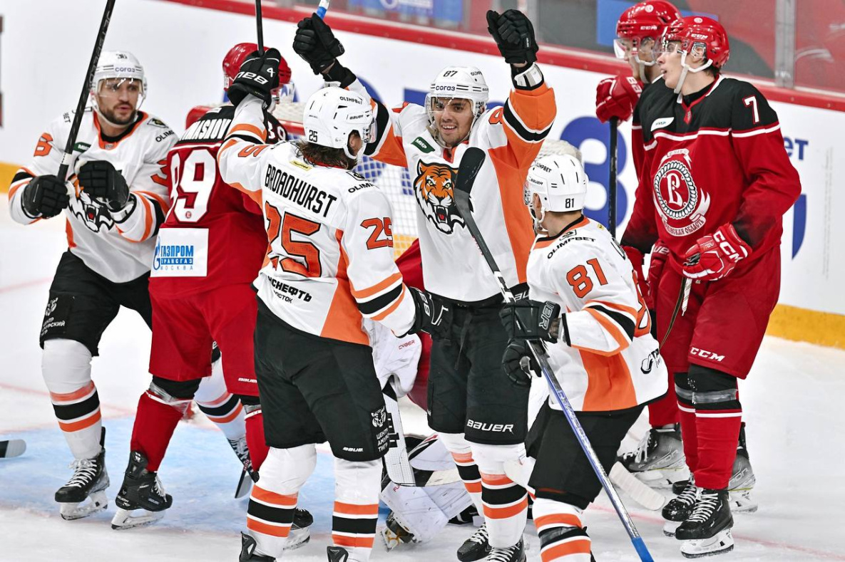 Хабаровский «Амур» одержал первую победу в стартовом матче нового хоккейного сезона