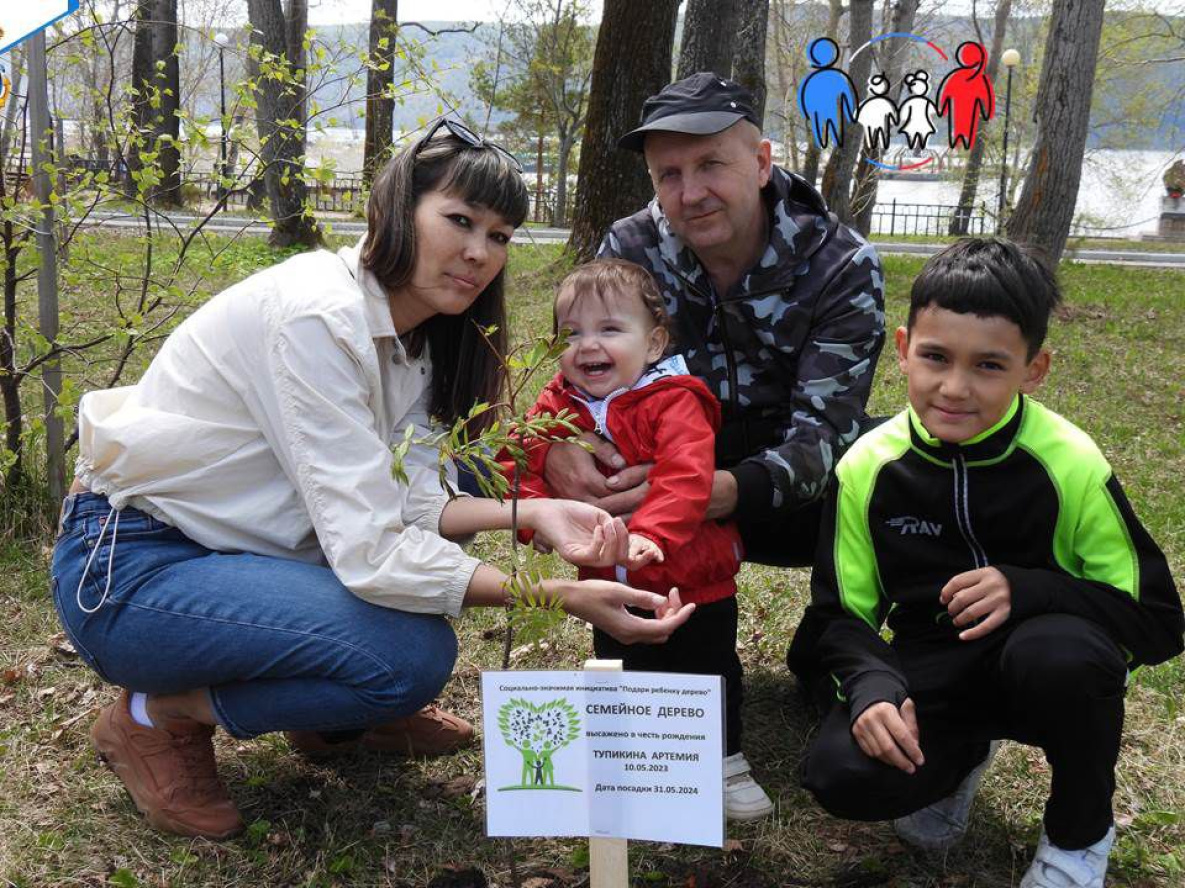 В Николаевске-на-Амуре молодые семьи посадили рябины в честь своих детей |  03.06.2024 | Хабаровск - БезФормата