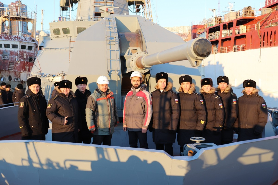 Новейший корвет «Резкий» Амурского судостроительного завода заселил экипаж