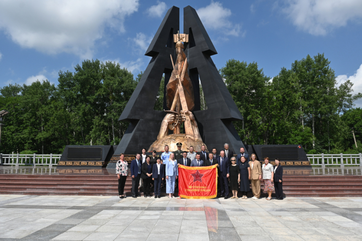 В Вятском Хабаровского края почтили память бойцов 88-й стрелковой бригады