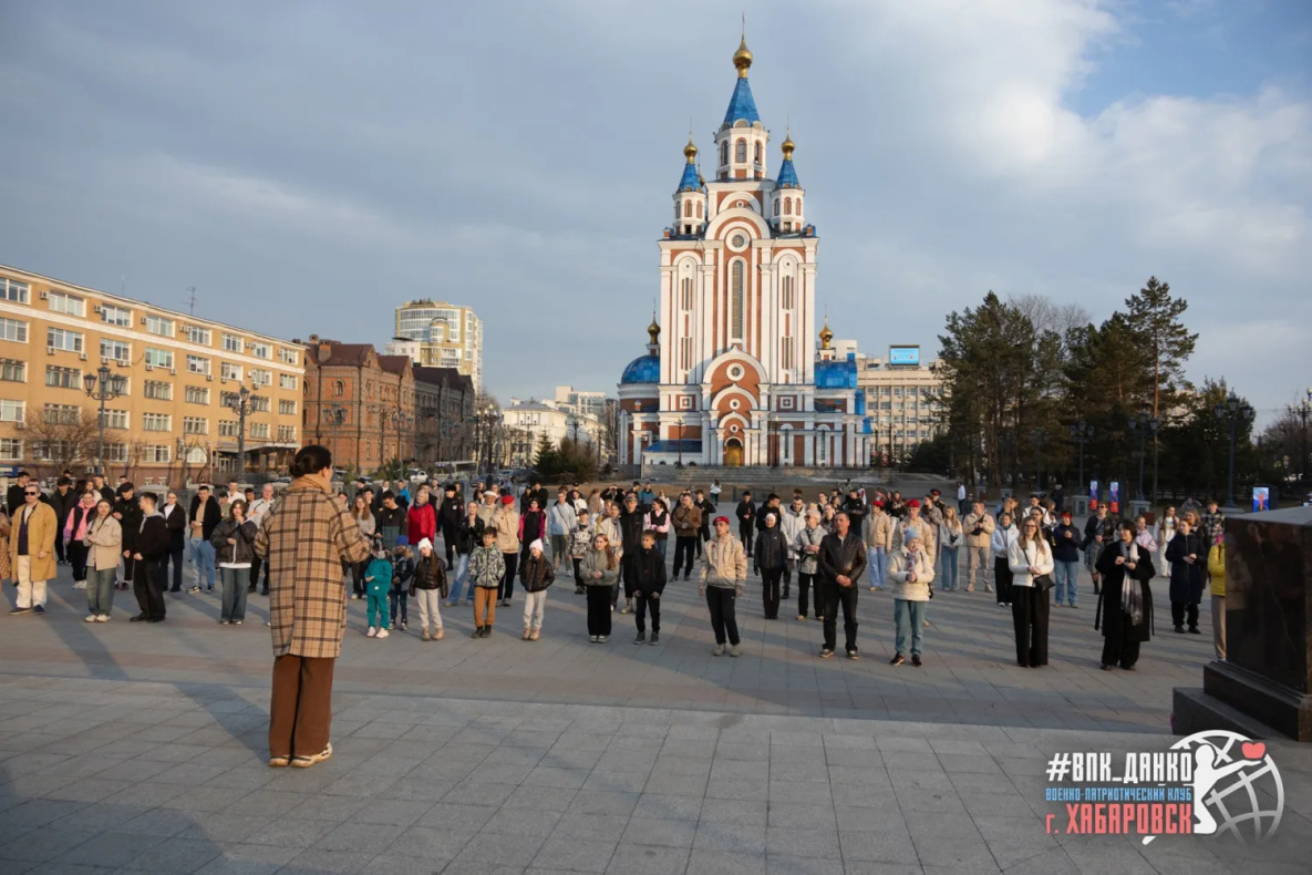 Первая репетиция «Майского вальса» в Хабаровске отметилась рекордом