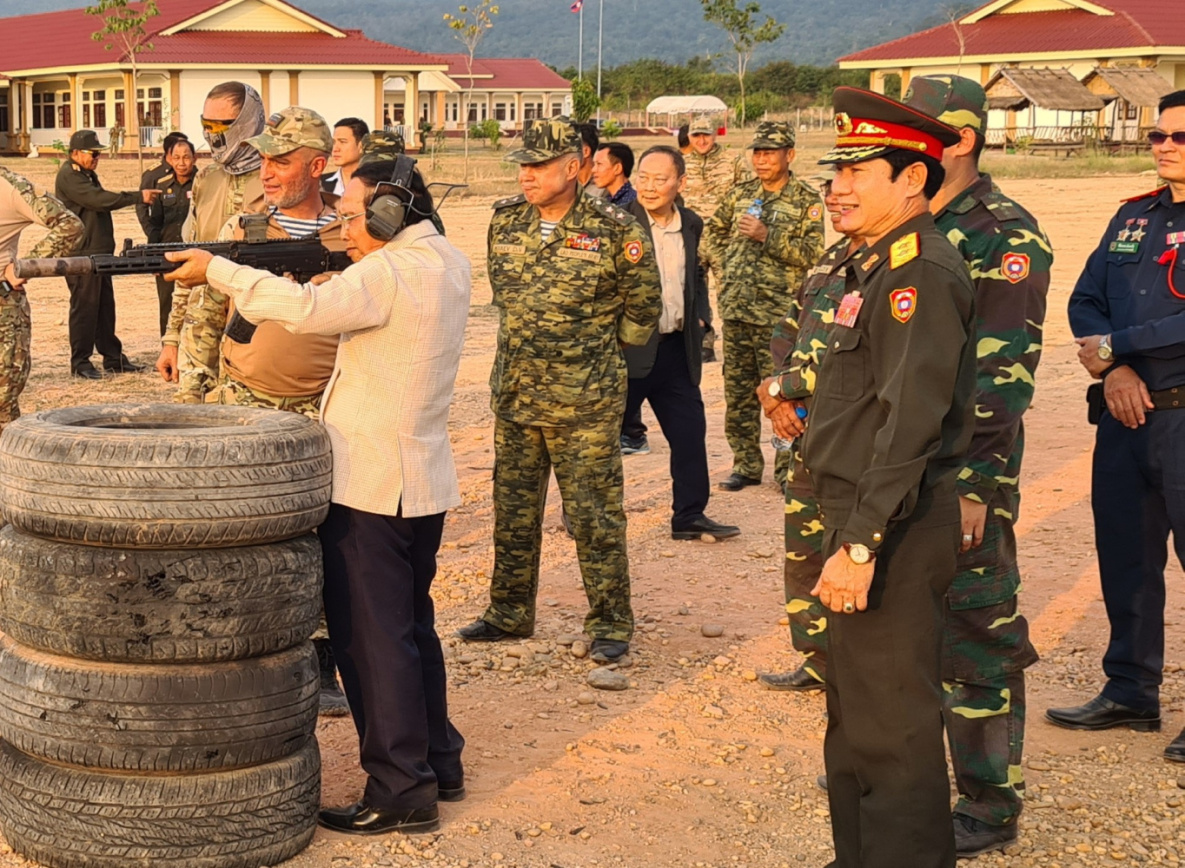 Дальневосточные военные помогли с подготовкой спецназу Лаоса