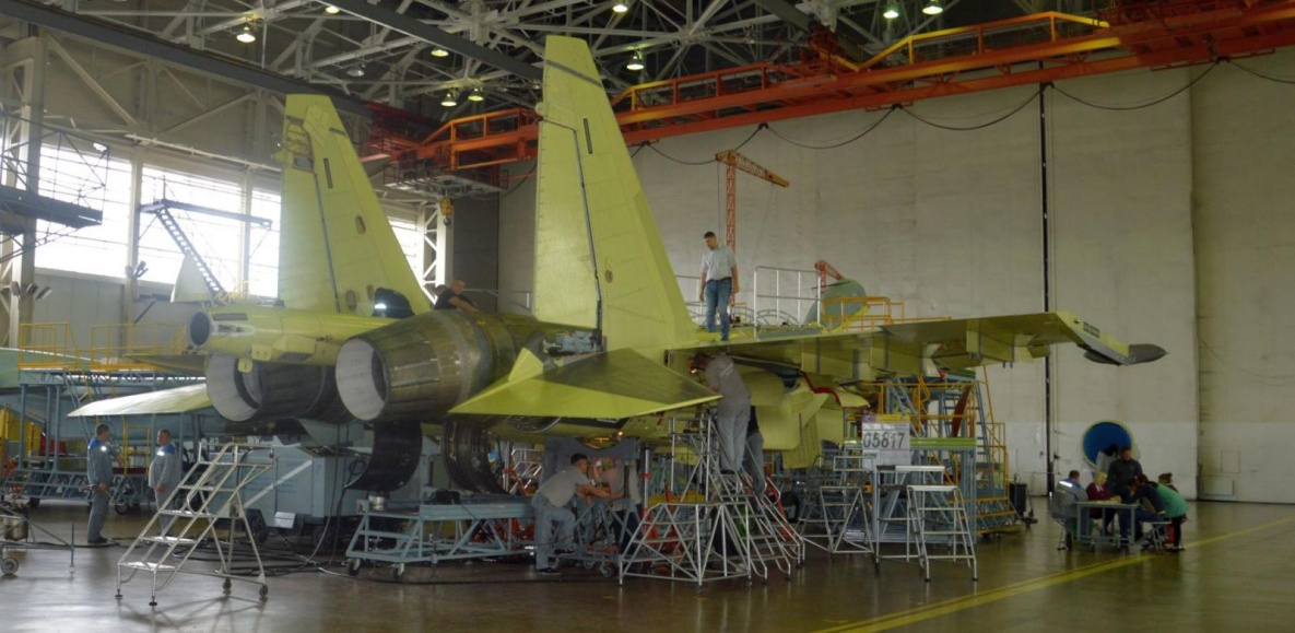 КнААЗ начал работу над партией Су-35 для Египта