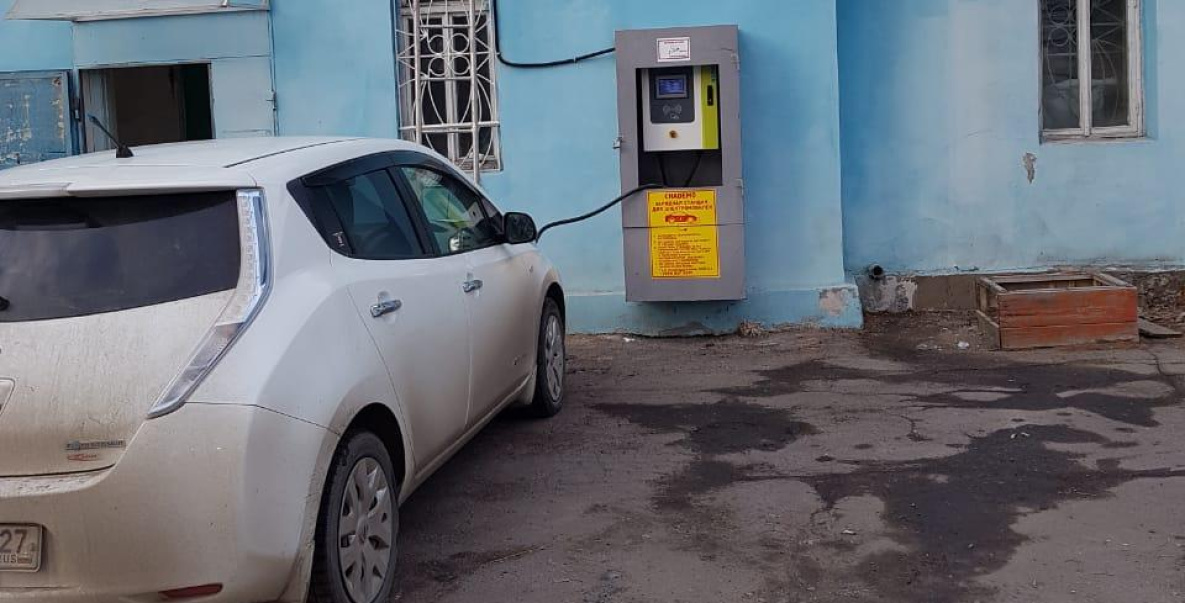 Шестая зарядная станция для электрокаров появилась в Хабаровске