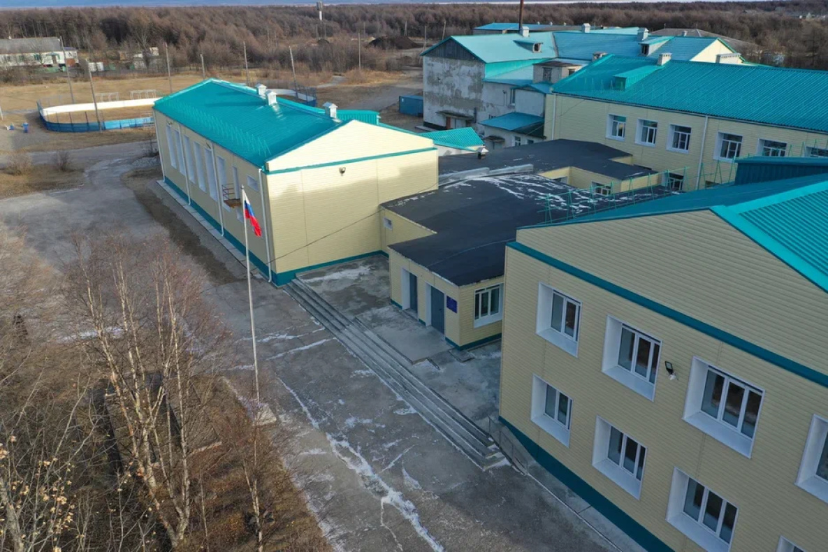 В селе Булгин Охотского округа ученики обучаются теперь в обновлённой школе