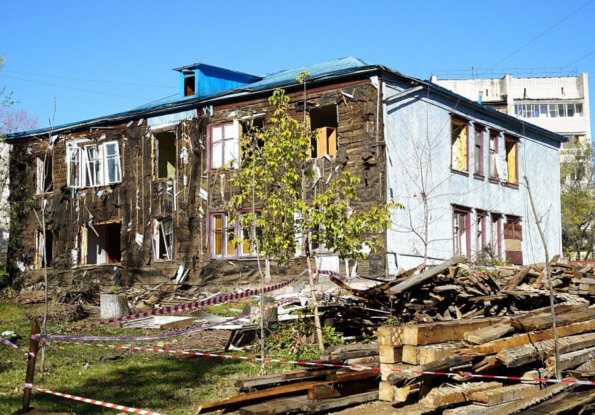 Стройка новых домов взамен ветхих начинается в Хабаровском крае